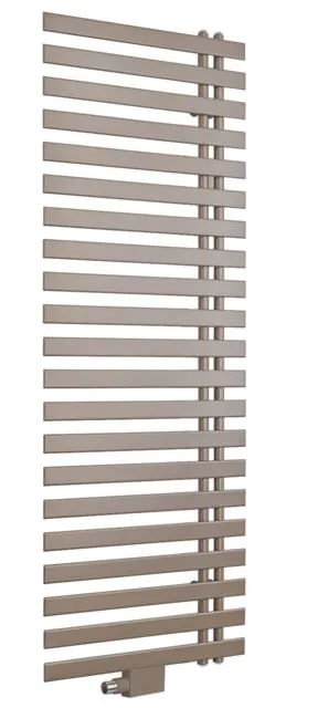 BEMM Design-Heizkörper „ChaCha M“ 60 × 118,9 cm in Schwarz samtmatt
