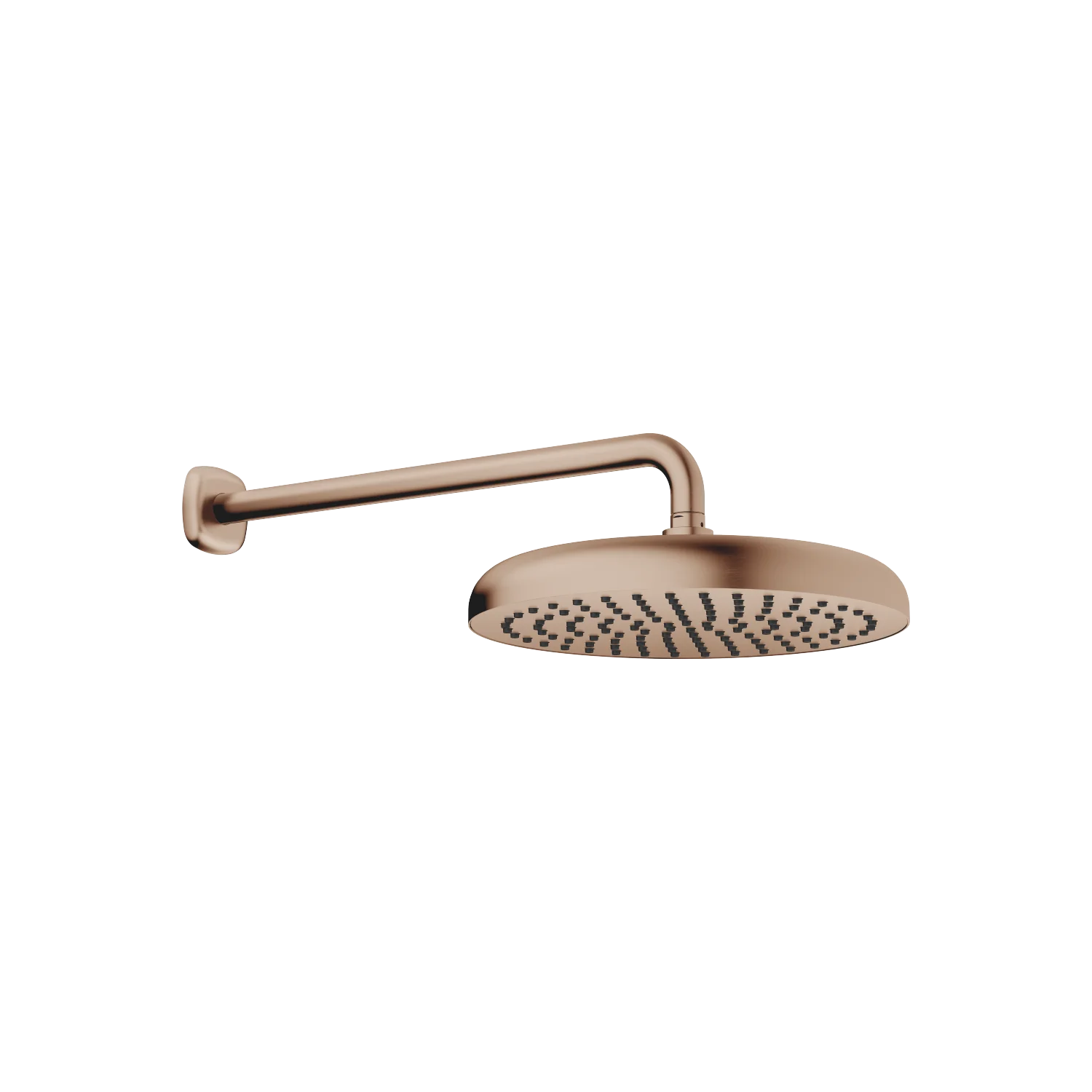 Dornbracht COYA Regenbrause mit Wandanbindung - Bronze gebürstet PVD, Durchmesser 300 mm, Ausladung 450 mm Dornbracht COYA Regenbrause mit Wandanbindung - Bronze gebürstet PVD, Durchmesser 300 mm, Ausladung 450 mm
