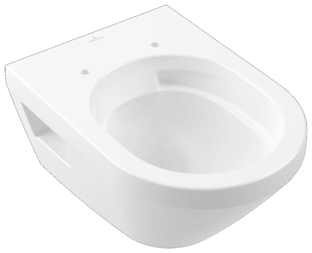 Wand-Tiefspül-WC TwistFlush „Architectura“ 37 × 35 × 53 cm in Weiß Alpin, Befestigung sichtbar, ohne Spülrand Wand-Tiefspül-WC TwistFlush „Architectura“ 37 × 35 × 53 cm in Weiß Alpin, Befestigung sichtbar, ohne Spülrand