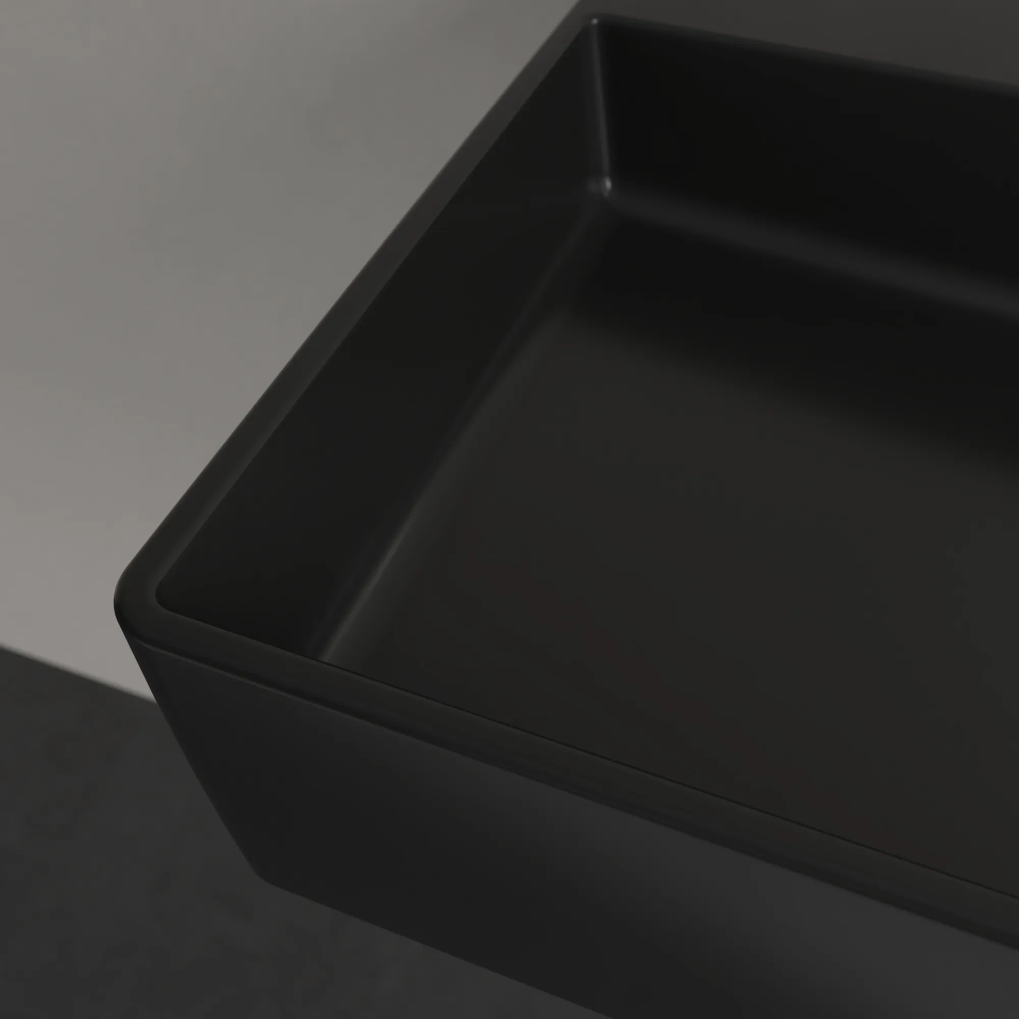 Villeroy & Boch Memento 2.0 Waschbecken, Pure Black CeramicPlus, 1000x470x135 mm, TitanCeram, Wandmontage Villeroy & Boch Memento 2.0 Waschbecken, Pure Black CeramicPlus, 1000x470x135 mm, TitanCeram, Wandmontage