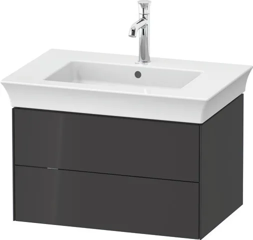 Duravit Waschtischunterschrank wandhängend „White Tulip“ 68,4 × 41 × 45,8 cm Duravit Waschtischunterschrank wandhängend „White Tulip“ 68,4 × 41 × 45,8 cm