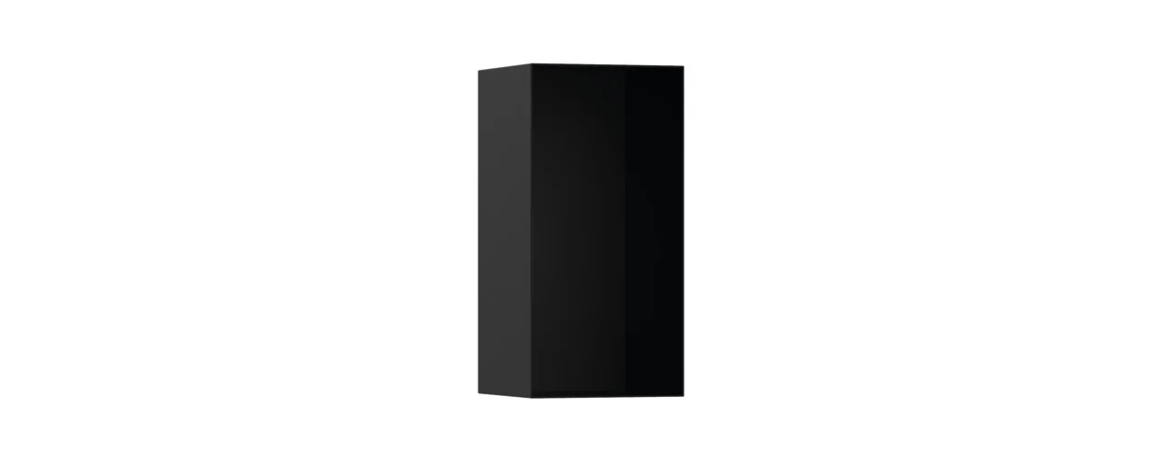 Hansgrohe XtraStoris Minimalistic Wandnische rahmenlos, Mattschwarz, 300 x 150 x 140 mm