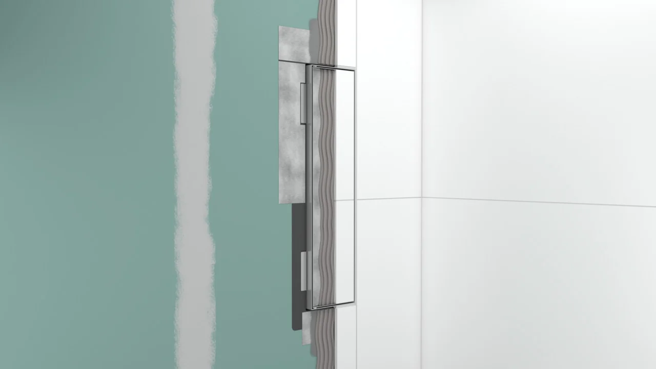 Hansgrohe XtraStoris Rock Einbau Toilettenbürstenhalter mit Ablage und befliesbarer Tür, Mattweiß Hansgrohe XtraStoris Rock Einbau Toilettenbürstenhalter mit Ablage und befliesbarer Tür, Mattweiß