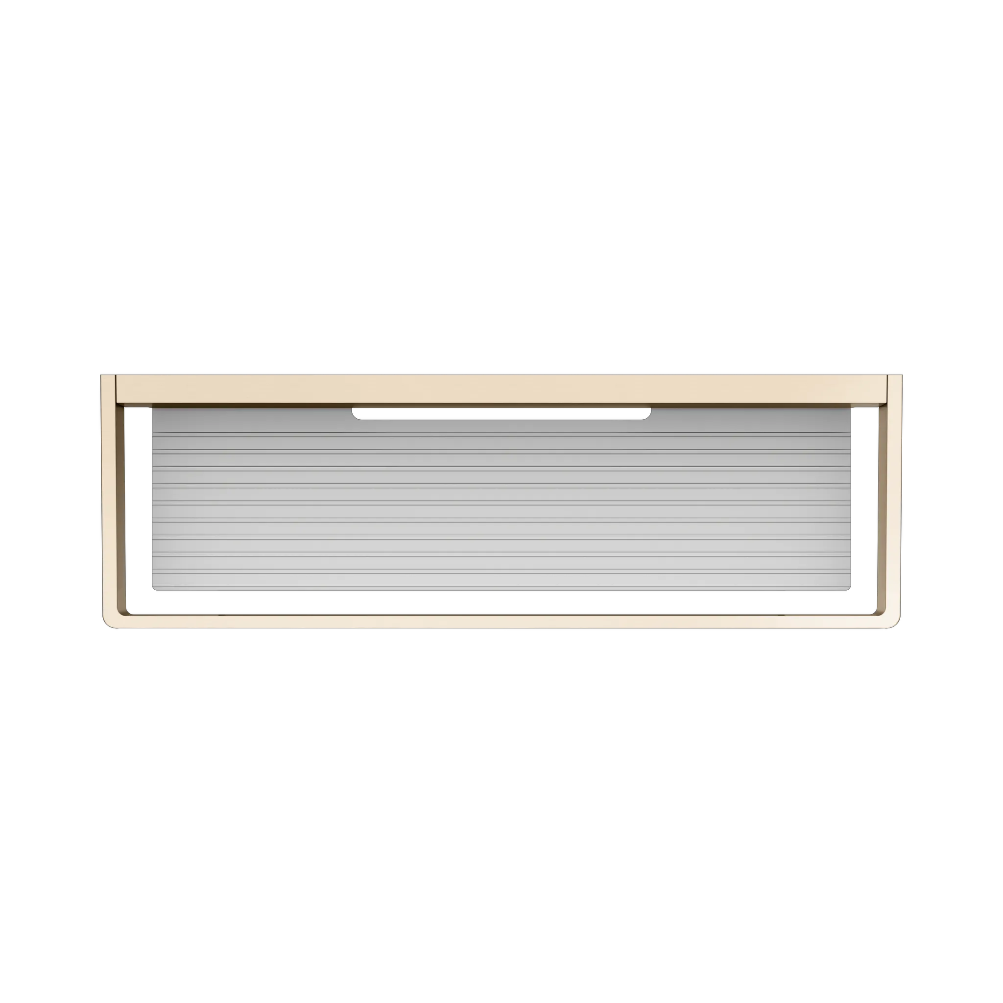 Edition 11 11158030000 Duschkorb silber-eloxiert/Bronze geb.