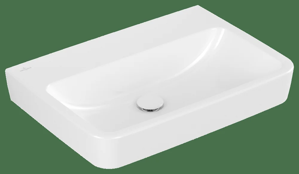 Villeroy & Boch O.novo Waschbecken 4A4168, 650x460mm, Eckig, Weiß Alpin Villeroy & Boch O.novo Waschbecken 4A4168, 650x460mm, Eckig, Weiß Alpin