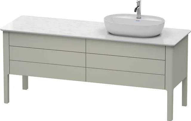 Duravit Waschtischunterschrank bodenstehend „Luv“ 173,3 × 74,3 × 57 cm