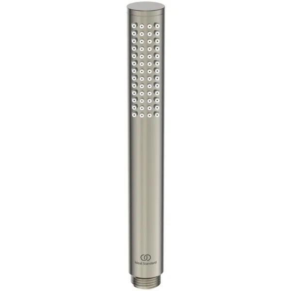 Badearmatur Aufputz Conca, mit Stab-Handbrause, Brauseschlauch und Wandhalter, Brushed Gold Badearmatur Aufputz Conca, mit Stab-Handbrause, Brauseschlauch und Wandhalter, Brushed Gold