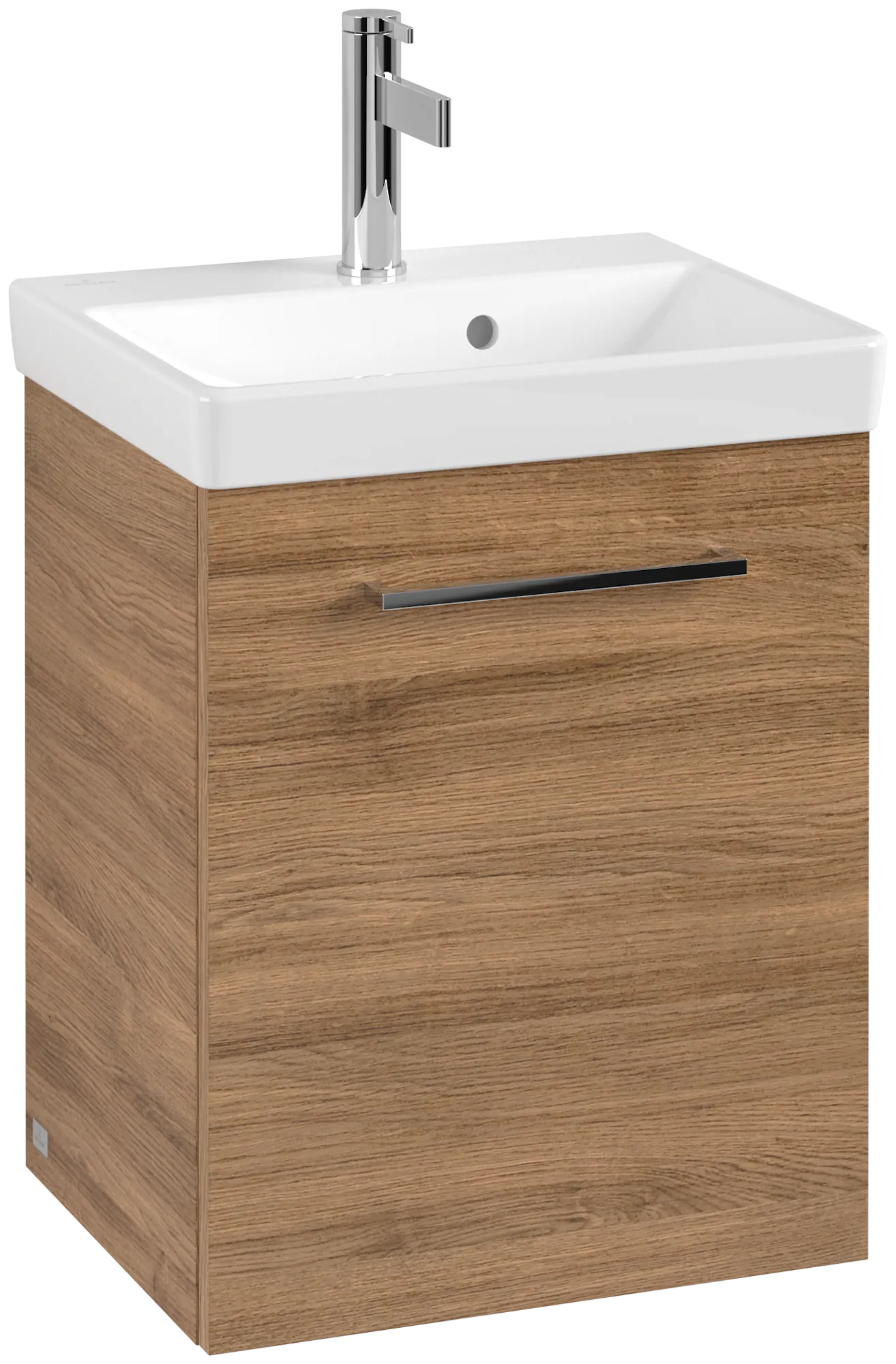 Villeroy & Boch Waschtischunterschrank mit Tür „Avento“ für Schrankwaschtisch 430 × 514 × 352 mm Kansas Oak, Anschlag links, Soft Closing, 1 Tür Villeroy & Boch Waschtischunterschrank mit Tür „Avento“ für Schrankwaschtisch 430 × 514 × 352 mm Kansas Oak, Anschlag links, Soft Closing, 1 Tür