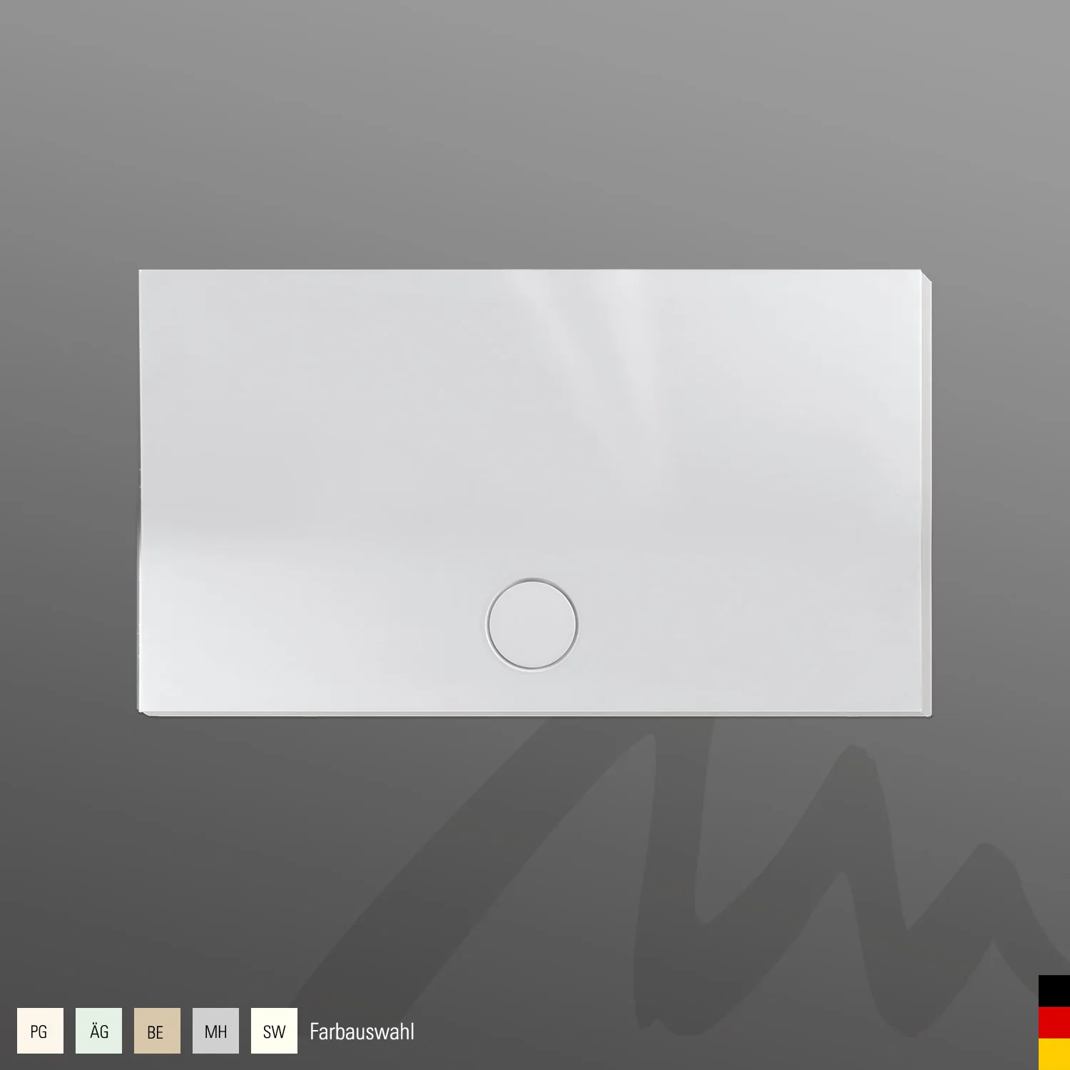 Mauersberger davisi Acryl-Duschflächen-Block 130⁄75