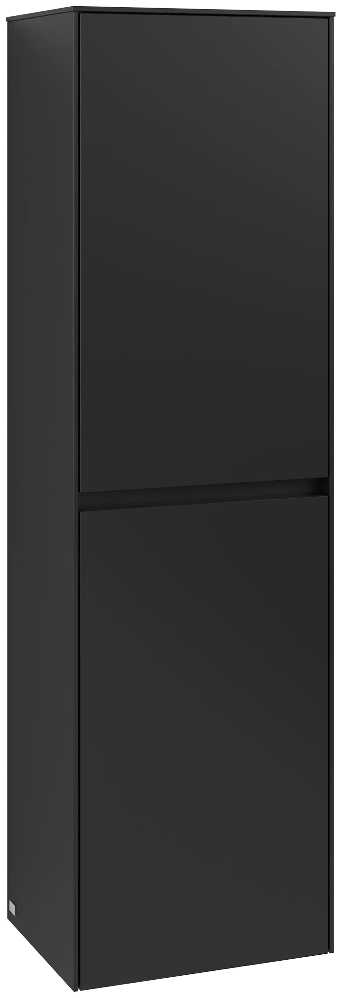 Villeroy & Boch Collaro Hochschrank C03400, 454x1538x347mm, 2 Türen, links Anschlag, Volcano Black Villeroy & Boch Collaro Hochschrank C03400, 454x1538x347mm, 2 Türen, links Anschlag, Volcano Black