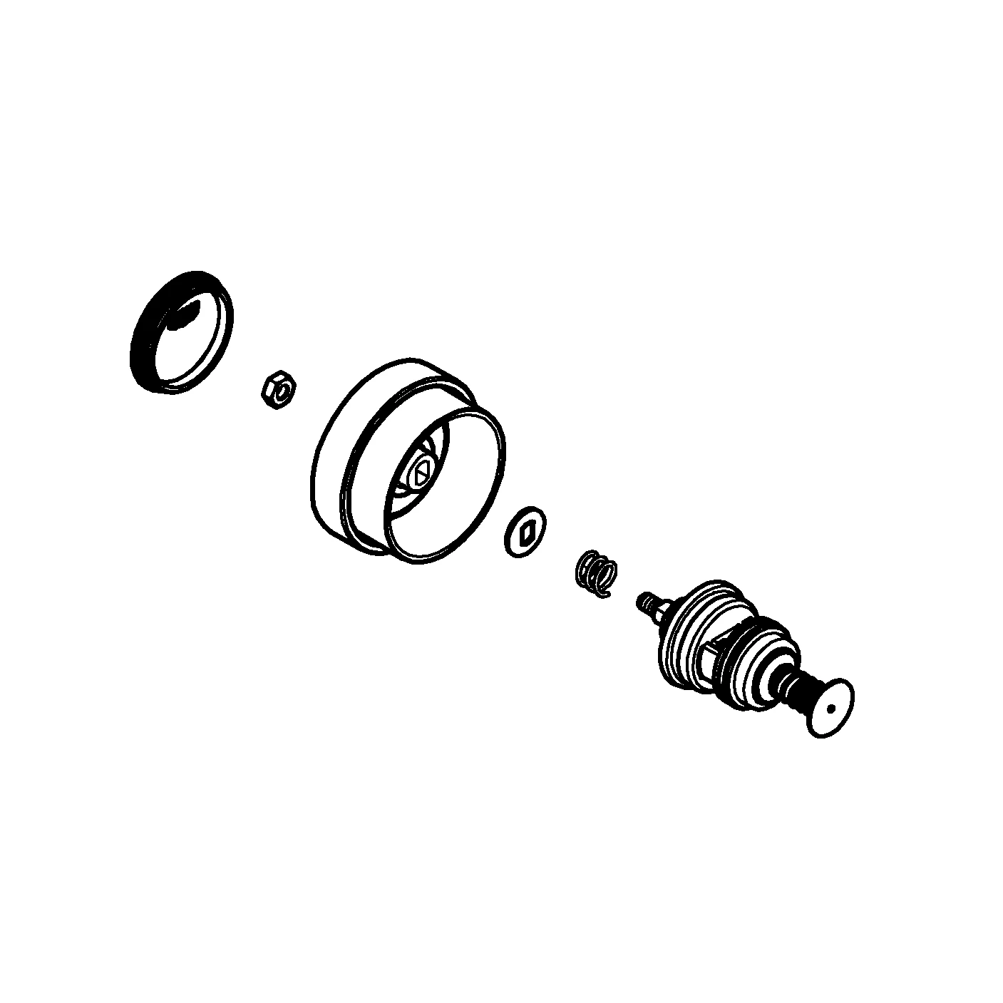 Umstellung 46920, für Essence Einhand-Wannenbatterie Wandmontage, chrom