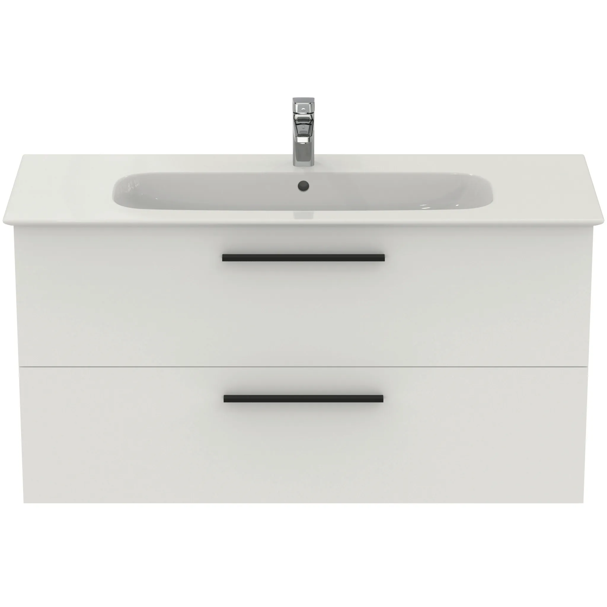 Ideal Standard i.life A Waschtisch-Paket mit Unterschrank und schwarzem Griff Ideal Standard i.life A Waschtisch-Paket mit Unterschrank und schwarzem Griff