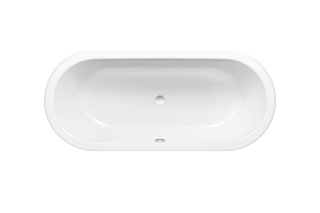 Badewanne „BetteStarlet Flair Oval“ 158 × 68 cm in Weiß, Farbe (Außenseite)#