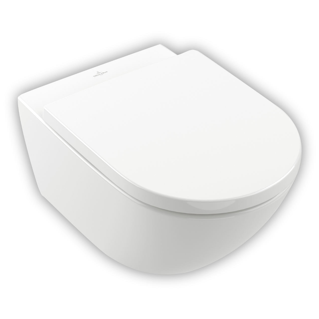 Subway 3.0 Wand-WC CeramicPlus TwistFlush und Subway 3.0 WC-Sitz weiß