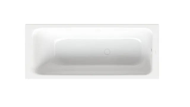 BetteSelect Badewanne Rechteck, weiß, 1700 x 700 mm, 420/30 mm Höhe, Unterbau, Einbau, Bade-Duschkombination, 1-Sitzer, glasierter Titan-Stahl