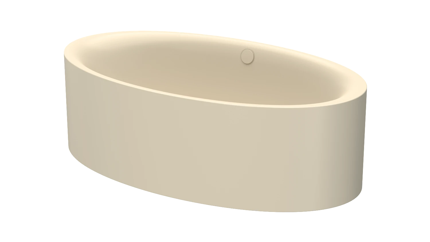 Bette oval Badewanne „BetteEve Oval Silhouette“ 180 × 100 cm in Jasmin Bette oval Badewanne „BetteEve Oval Silhouette“ 180 × 100 cm in Jasmin