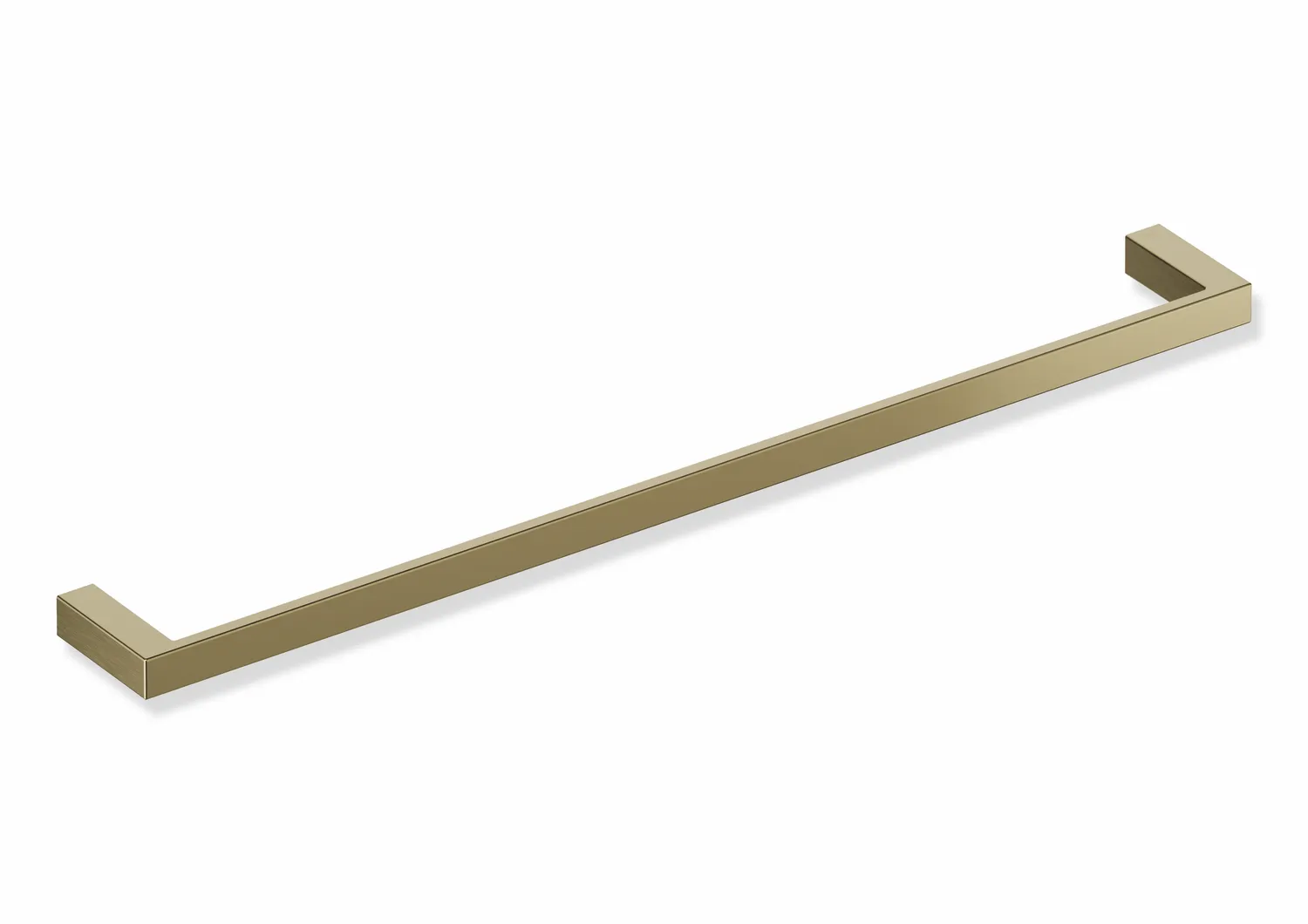 Badetuchhalter, Edelstahl, PVD, Breite 600 mm, Höhe 20 mm, Tiefe 70 mm, in Farbe CK (Messing glänzend) Badetuchhalter, Edelstahl, PVD, Breite 600 mm, Höhe 20 mm, Tiefe 70 mm, in Farbe CK (Messing glänzend)
