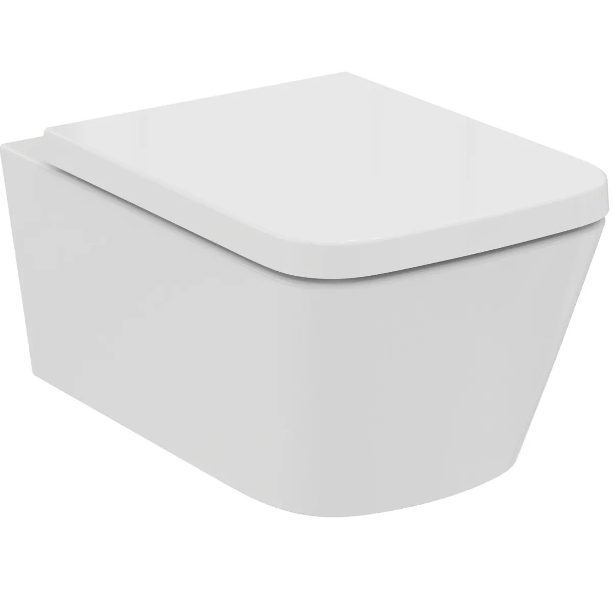 WC-Paket Blend Cube WC Randlos mit WC-Sitz Softclosing 365x540x375mm Weiß