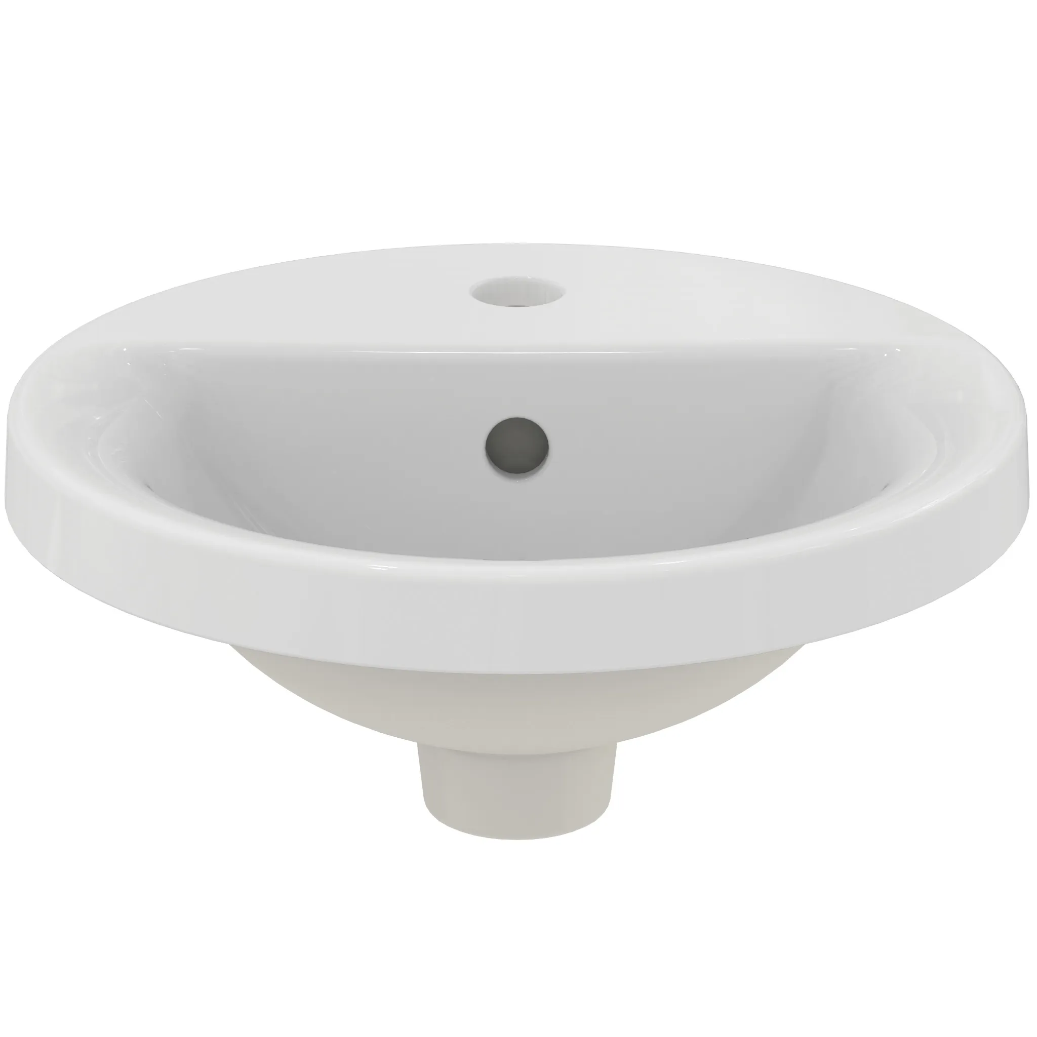 Waschbecken „Connect“ 38 × 38 × 16,5 cm, Hahnlochposition mittig