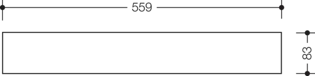 Glasplatte, für Ablage 100.03.10045, aus satiniertem Glas Glasplatte, für Ablage 100.03.10045, aus satiniertem Glas