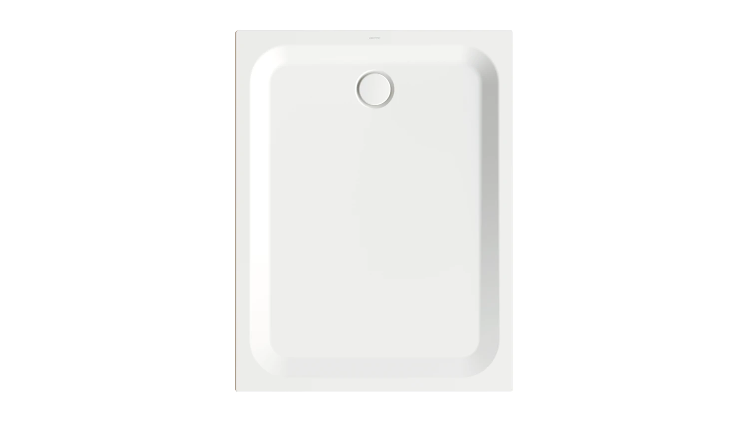 Bette rechteck Duschwanne „BetteUltra“ 1300 × 1000 mm ohne Oberflächenbeschichtung, mit BetteGlasur Plus, ohne Wannenträger, in Star White