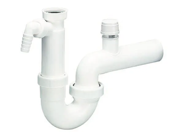 Röhren-Siphon 100/1 SLR, mit Rohrbelüfter, 1 1/2″ x DN 50