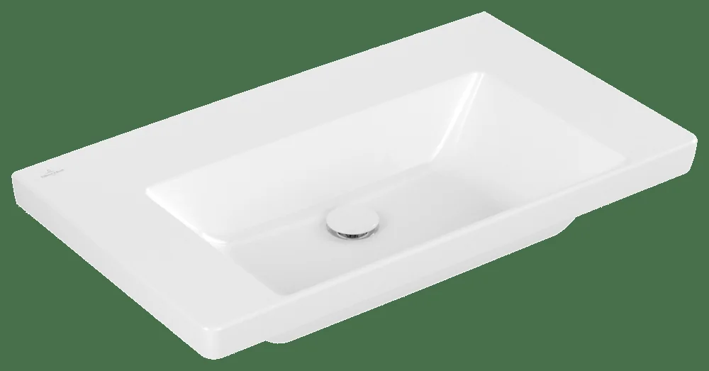 Villeroy & Boch Subway 3.0 Schrankwaschtisch TitanCeram, 800 x 470 mm, Rechteck, ohne Überlauf, Weiß Alpin Villeroy & Boch Subway 3.0 Schrankwaschtisch TitanCeram, 800 x 470 mm, Rechteck, ohne Überlauf, Weiß Alpin