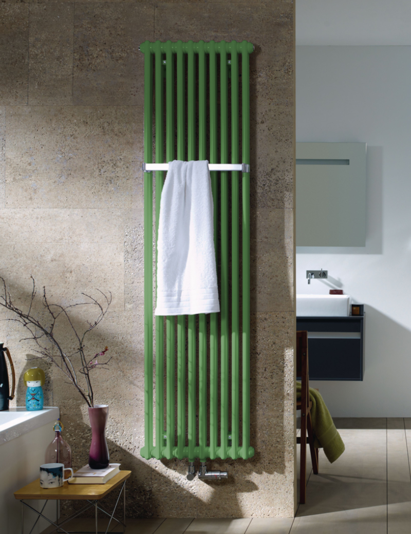 Zehnder Charleston Bar CPV3180-16, Badheizkörper, weiß RAL 9016