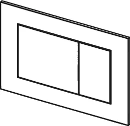 now WC-Betätigungsplatte weiß glzd. now WC-Betätigungsplatte weiß glzd.