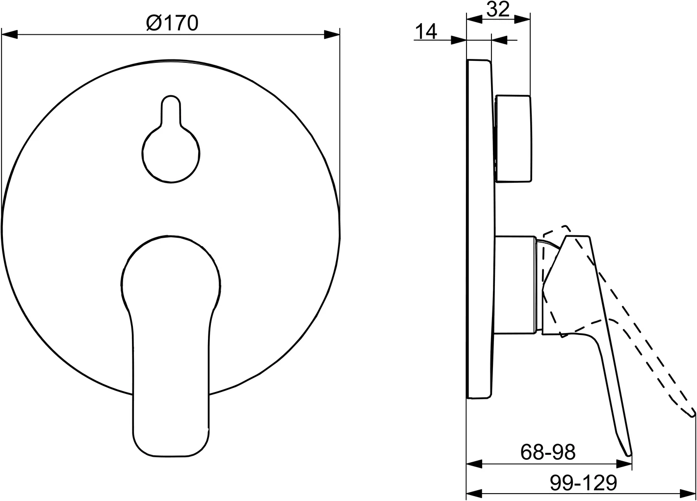 HansaBASIC Wannen- und Brausearmatur EHM FM-Set f. Wafü/Br. 8055 Ros. rund chr HansaBASIC Wannen- und Brausearmatur EHM FM-Set f. Wafü/Br. 8055 Ros. rund chr
