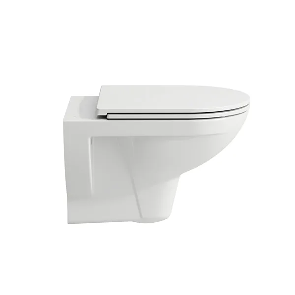 Laufen Wand-Tiefspül-WC „Pro“ 360 × 345 × 530 mm in Weiß, ohne Spülrand Laufen Wand-Tiefspül-WC „Pro“ 360 × 345 × 530 mm in Weiß, ohne Spülrand