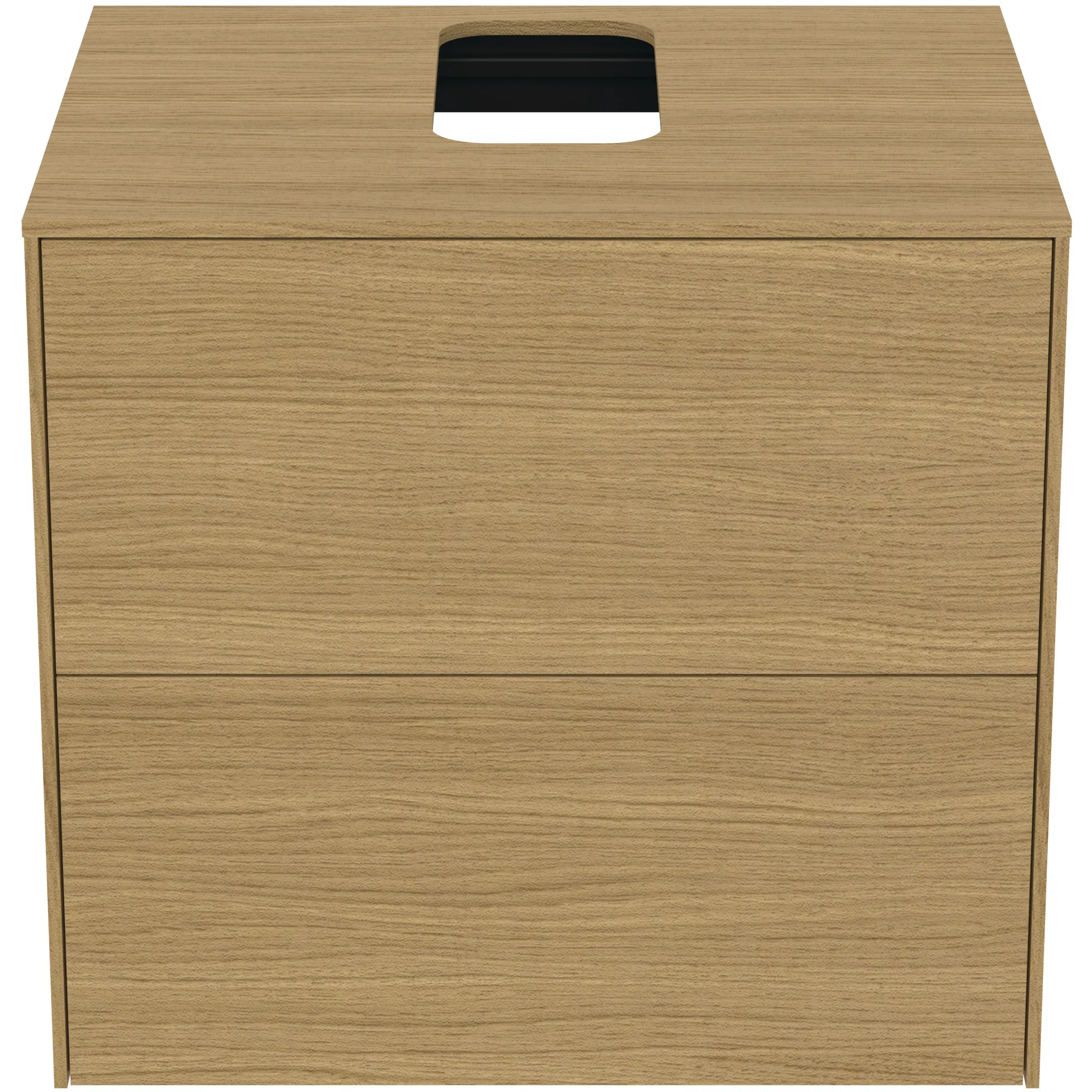 Ideal Standard Waschtischunterschrank „Conca“ 60,2 × 55 × 50,5 cm Eiche hell Furnier Ideal Standard Waschtischunterschrank „Conca“ 60,2 × 55 × 50,5 cm Eiche hell Furnier
