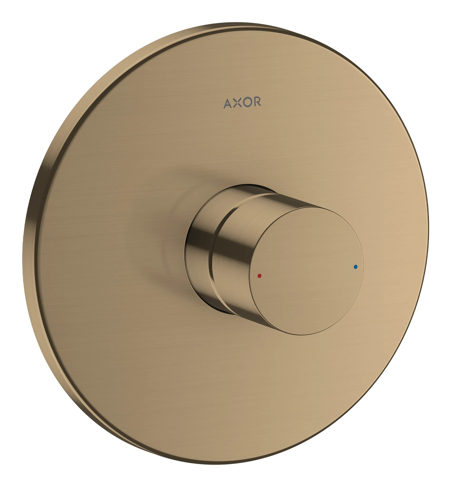 Hansgrohe AXOR Uno Einhebel-Brausemischer Unterputz mit Zerogriff, Brushed Bronze