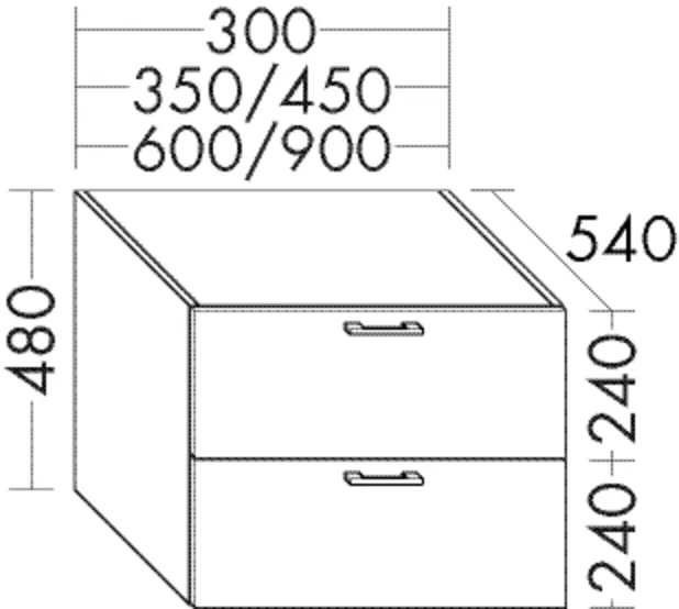 burgbad Hochschrank „Sys30“ 940 × 480 × 580 mm in Lichtgrau Solid Matt burgbad Hochschrank „Sys30“ 940 × 480 × 580 mm in Lichtgrau Solid Matt