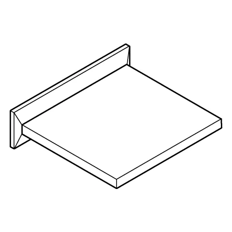 Schwallauslauf Allure Brilliant 13486, Wandmontage, für Wanne und Brause, Ausladung 180 mm, chrom Schwallauslauf Allure Brilliant 13486, Wandmontage, für Wanne und Brause, Ausladung 180 mm, chrom