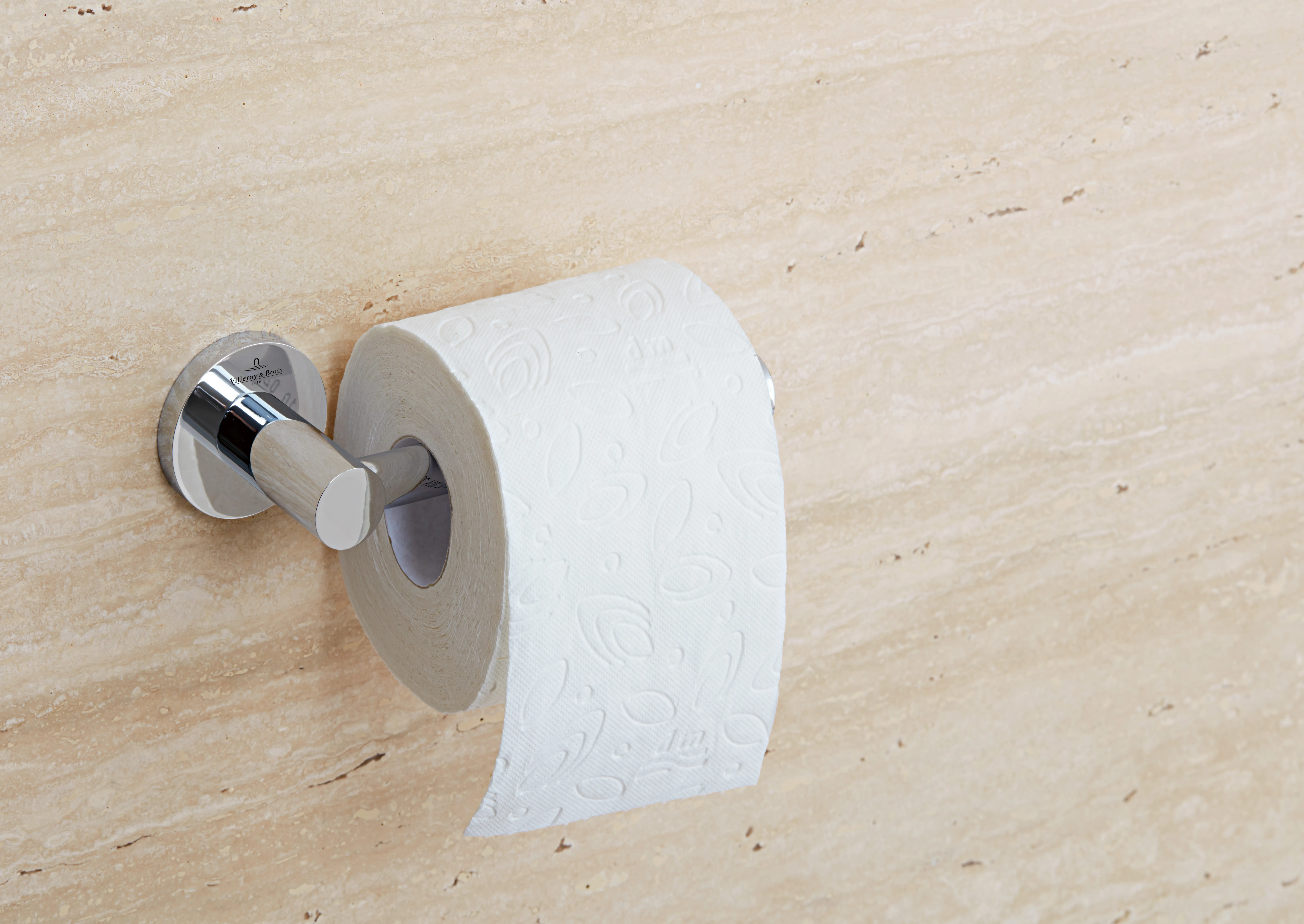 Villeroy & Boch Toilettenpapierhalter „Elements-Tender“ 17,7 × 8,3 × 5,4 cm in chrom, Befestigung verdeckt Villeroy & Boch Toilettenpapierhalter „Elements-Tender“ 17,7 × 8,3 × 5,4 cm in chrom, Befestigung verdeckt