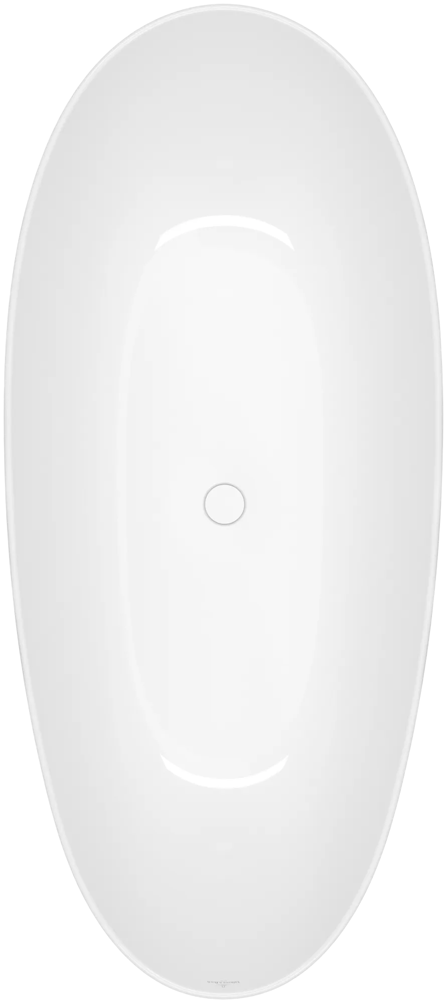 Villeroy & Boch Badewanne „Antao“ freistehend oval 170 × 75 cm in Weiß Alpin Villeroy & Boch Badewanne „Antao“ freistehend oval 170 × 75 cm in Weiß Alpin