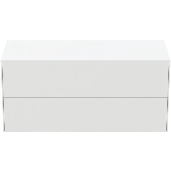 Ideal Standard Waschtischunterschrank „Conca“ 120,2 × 55 × 50,5 cm Weiß matt lackiert