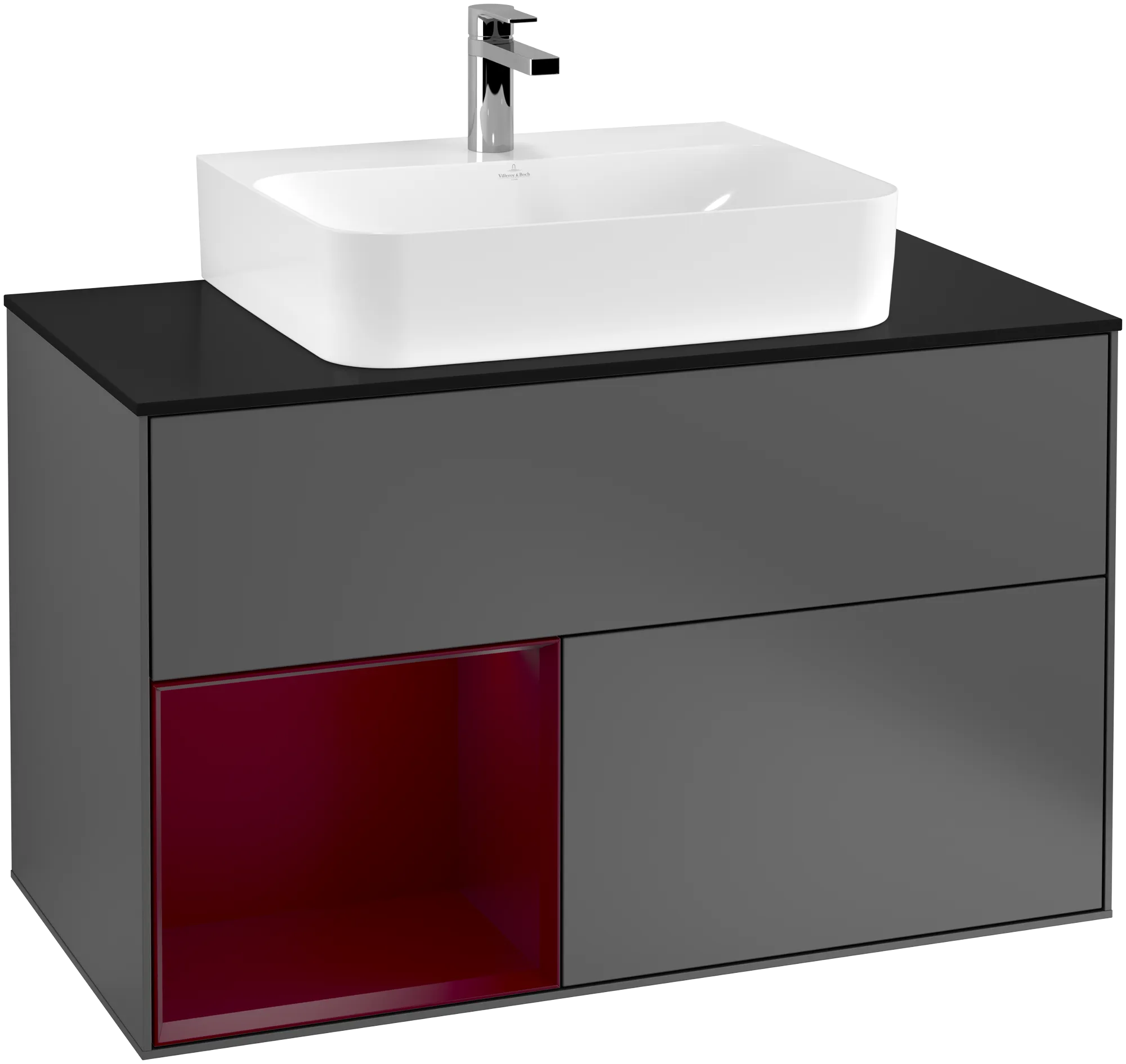 Villeroy & Boch Finion Waschbeckenunterschrank G11 1000x603x501mm anthrazit