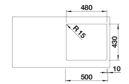 BLANCO SOLIS 450-IF BLANCO SOLIS 450-IF