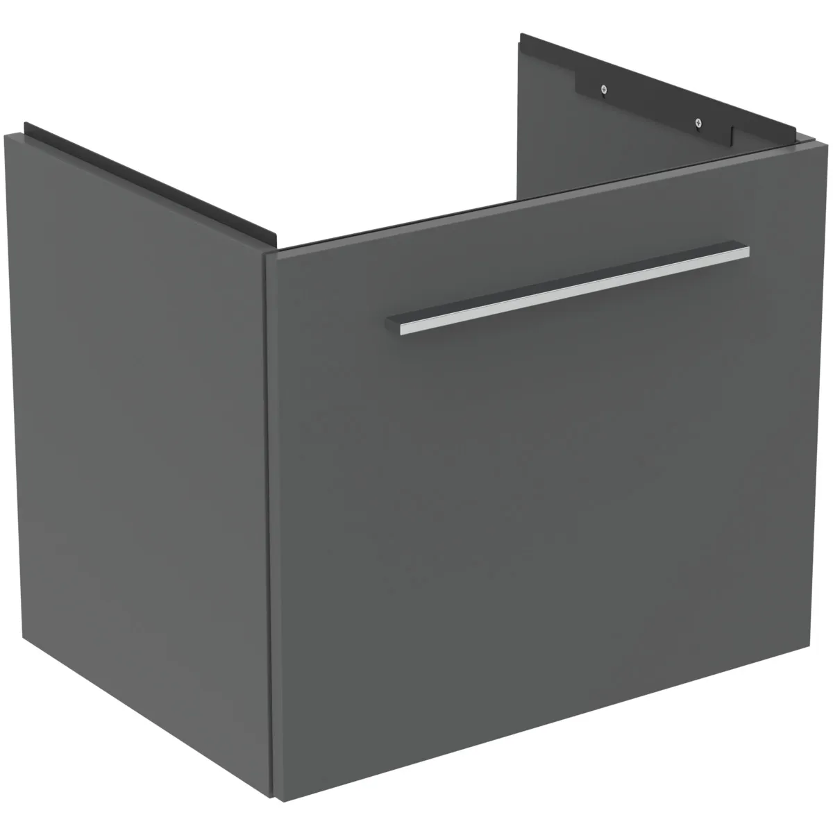 Waschtischunterschrank i.life A 1 Auszug 530x400x440mm Weiß matt