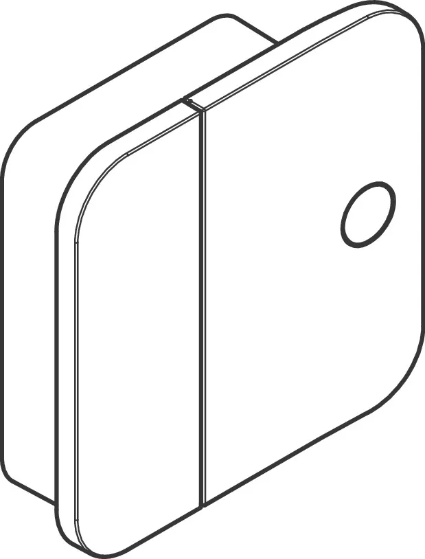 Absperrventil Unterputz Axor One Fertigset chrom