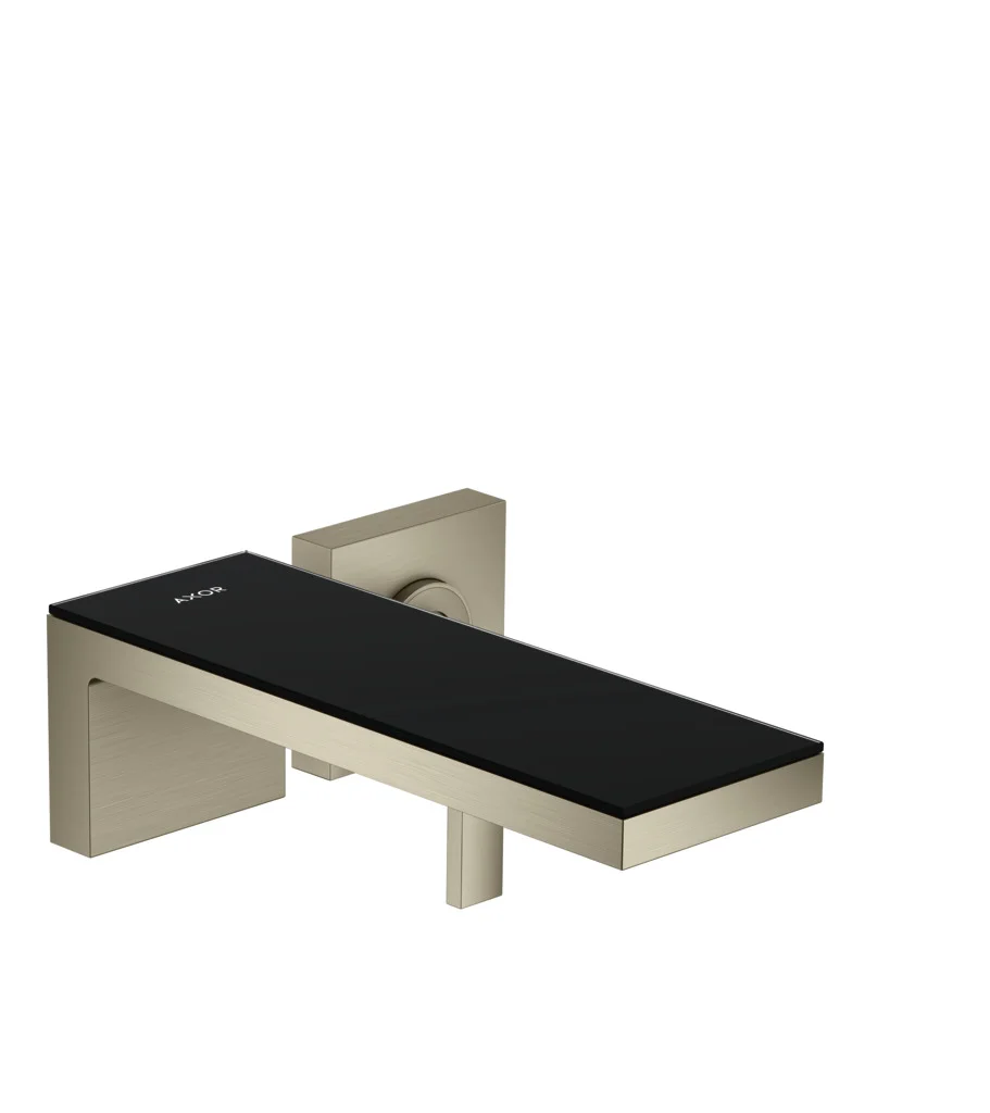 Hansgrohe AXOR MyEdition Platte 245 mm Glas schwarz abnehmbar
