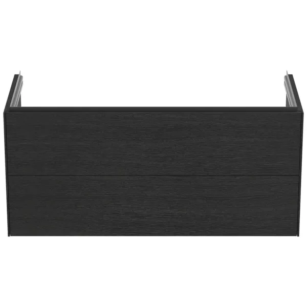 Ideal Standard Waschtischunterschrank „Conca“ 120 × 55,5 × 50,5 cm Eiche geflammt Furnier