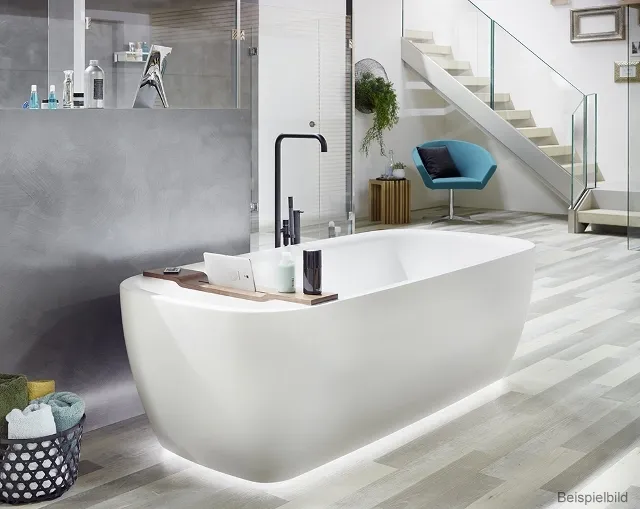 Mauersberger Mineral-Badewanne cancu cavi duo 1750x850x600, Freistehend
