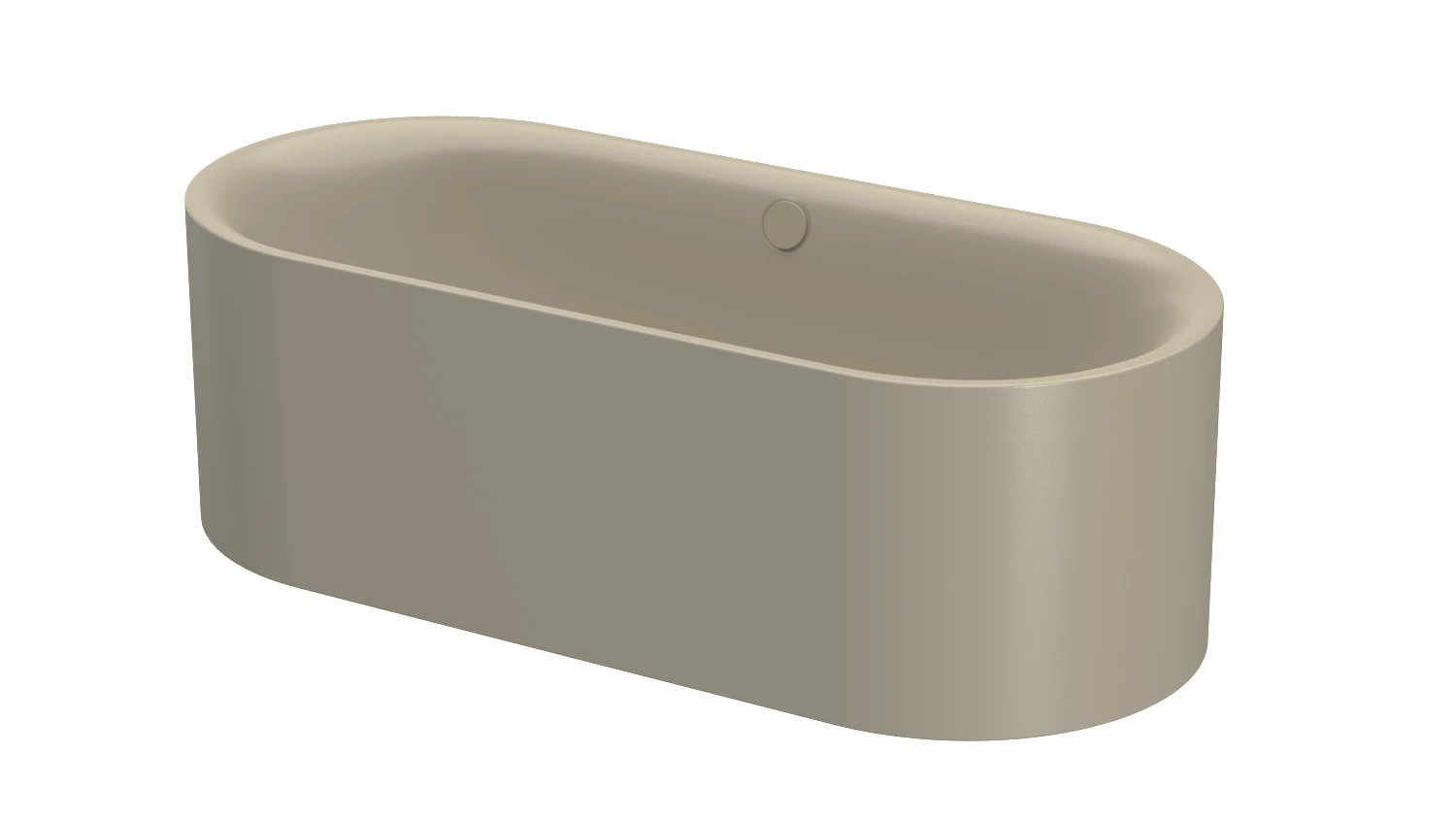 Bette oval Badewanne „BetteLux Oval Silhouette“ 180 × 80 cm in Cashmere Bette oval Badewanne „BetteLux Oval Silhouette“ 180 × 80 cm in Cashmere