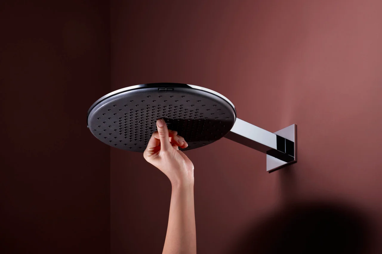 Hansgrohe Kopfbrause Raindance Alive S, 300 mm, Chrom, 8 l/min Durchfluss, verstellbarer Winkel, Decken- oder Wandmontage Hansgrohe Kopfbrause Raindance Alive S, 300 mm, Chrom, 8 l/min Durchfluss, verstellbarer Winkel, Decken- oder Wandmontage