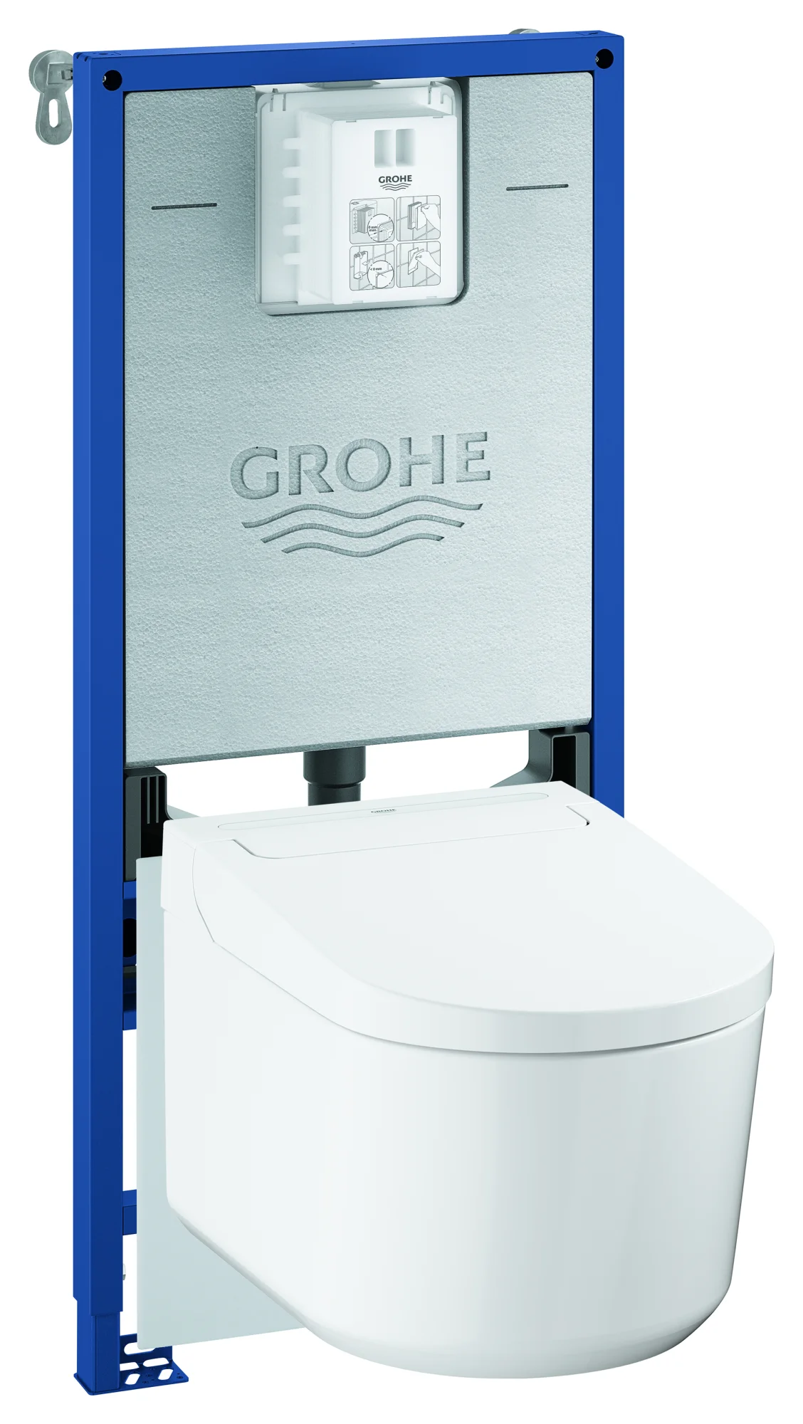 Grohe Rapid SLX 4-in-1 Dusch-WC Set, 1,13 m Bauhöhe, 6 l in alpinweiß Grohe Rapid SLX 4-in-1 Dusch-WC Set, 1,13 m Bauhöhe, 6 l in alpinweiß