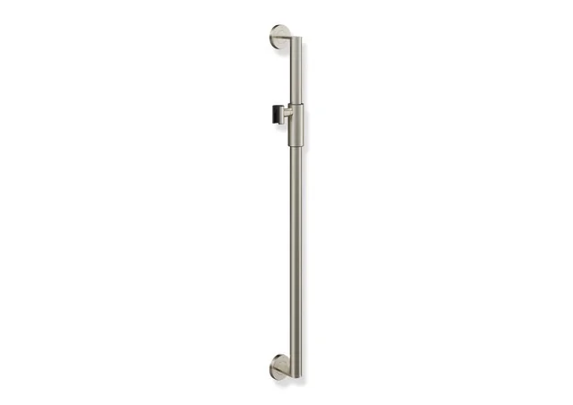 HEWI Brausehalterstange System 900, Edelstahl, PVD, Achsmaß 900 mm, D: 32 mm, magnetischer Brausehalter, HEWI Farbe WR