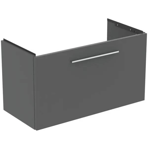 Ideal Standard Waschtischunterschrank „i.lifeS“ 80 × 44 × 37,5 cm Quarzgrau matt